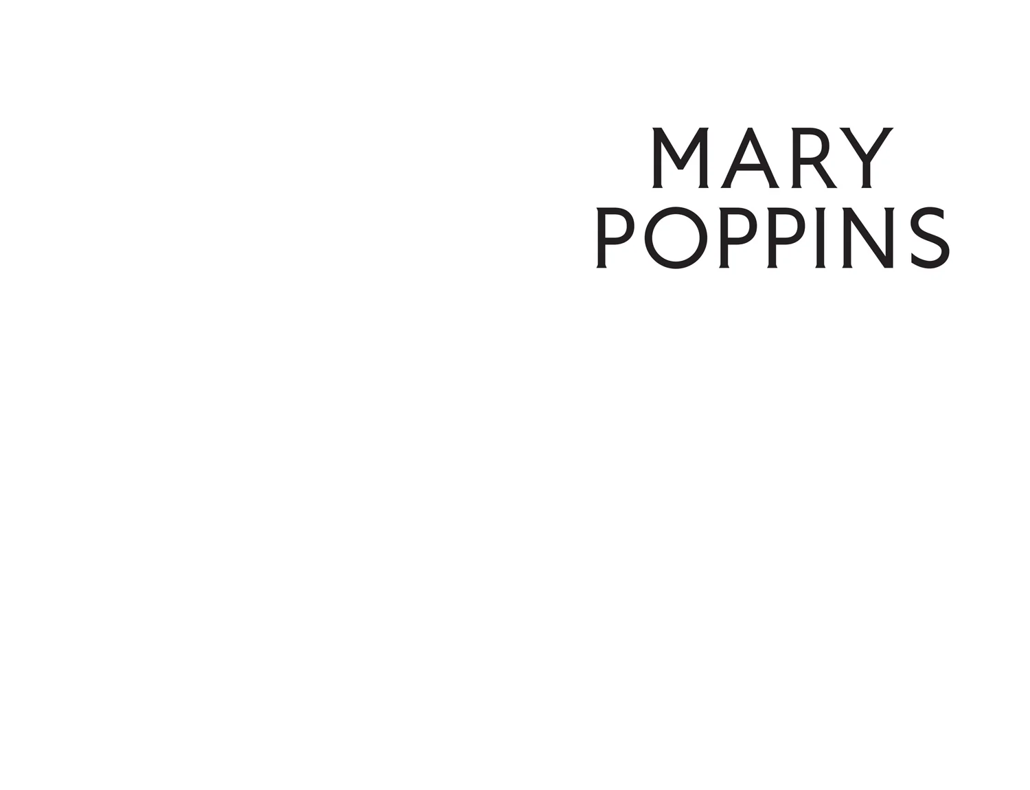 Mary Poppins