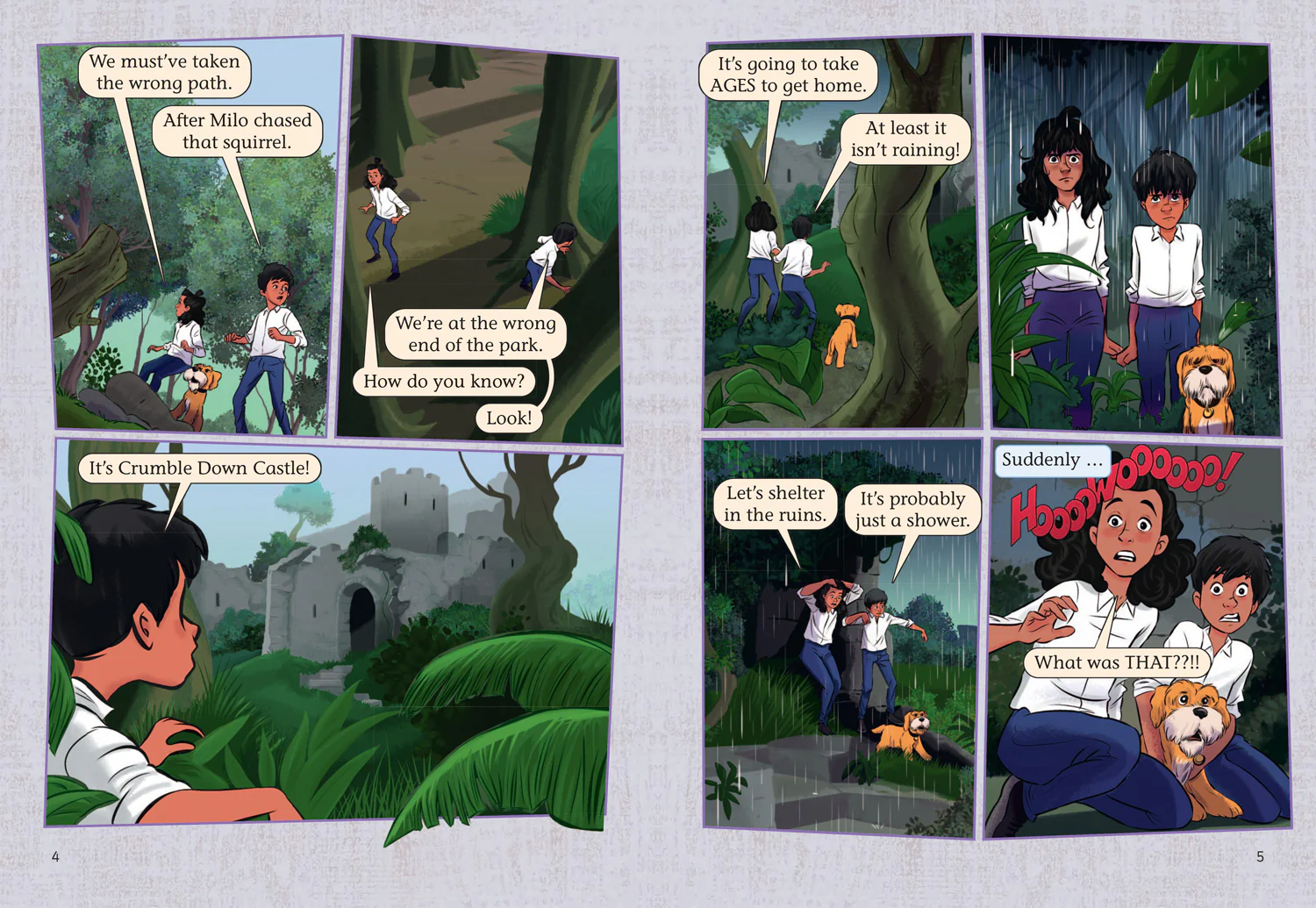Collins Big Cat - Shinoy and the Chaos Crew Mission: Creepy Castle: Band 08/Purple