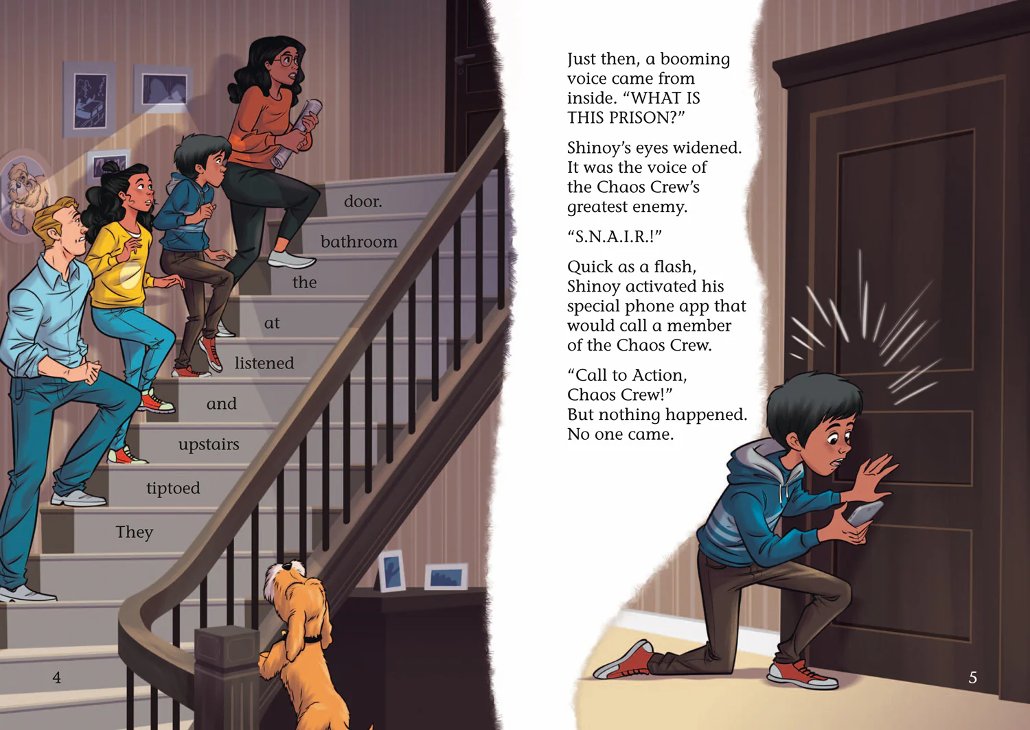 Collins Big Cat - Shinoy and the Chaos Crew: The Day of the Unexpected Guest: Band 09/Gold