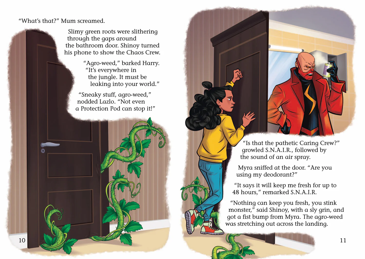 Collins Big Cat - Shinoy and the Chaos Crew: The Day of the Unexpected Guest: Band 09/Gold