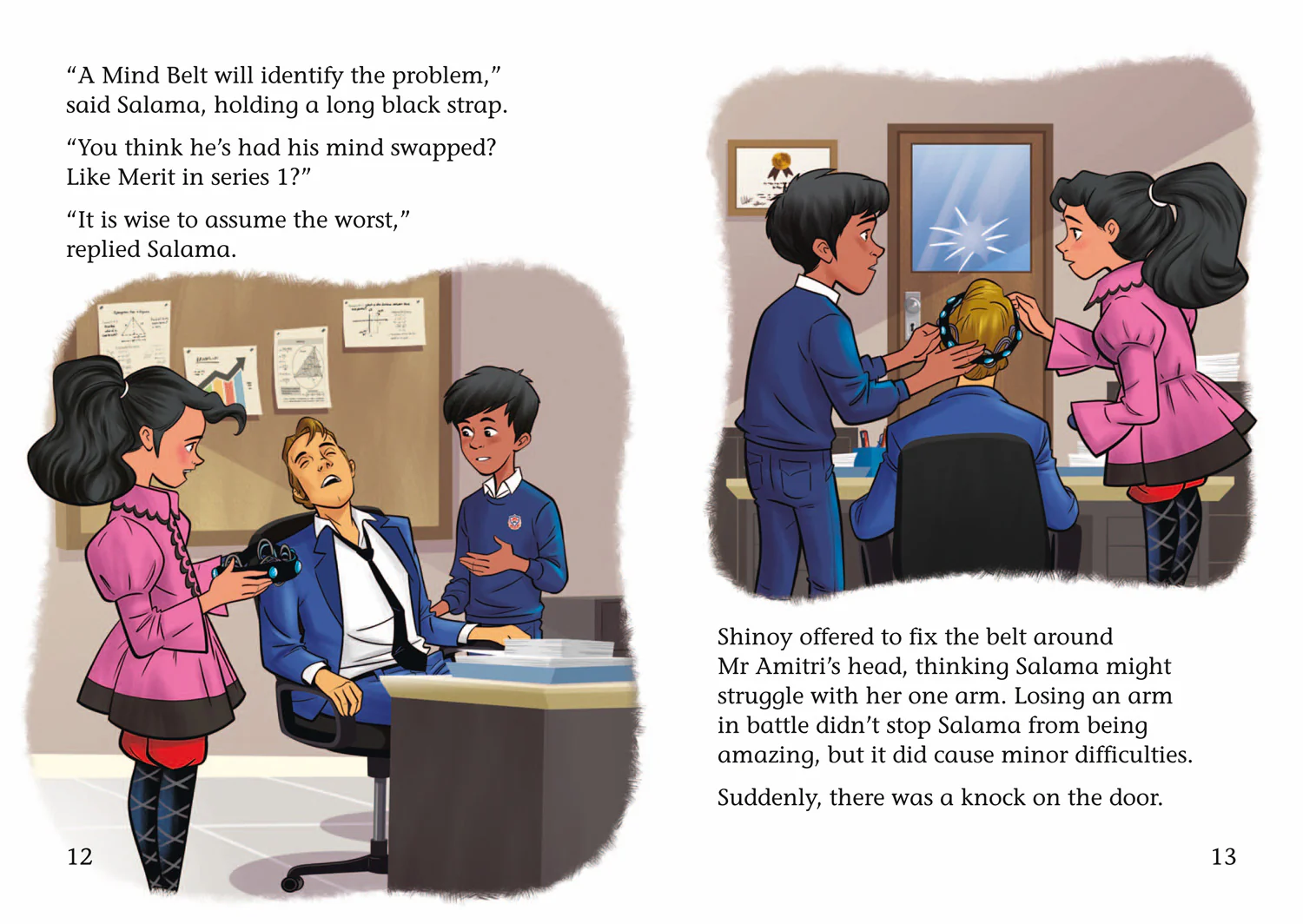 Collins Big Cat - Shinoy and the Chaos Crew: The Day of the Howling Head Teacher: Band 08/Purple