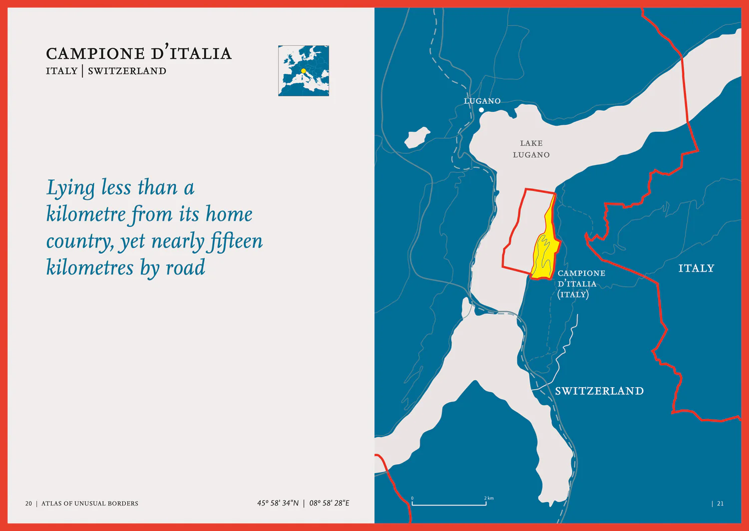 The Atlas of Unusual Borders: Discover intriguing boundaries, territories and geographical curiosities