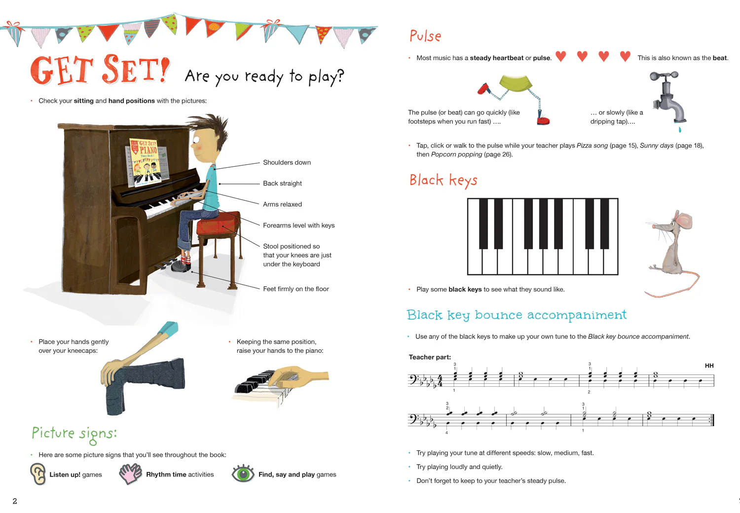 Get Set! Piano - Get Set! Piano Tutor Book 1