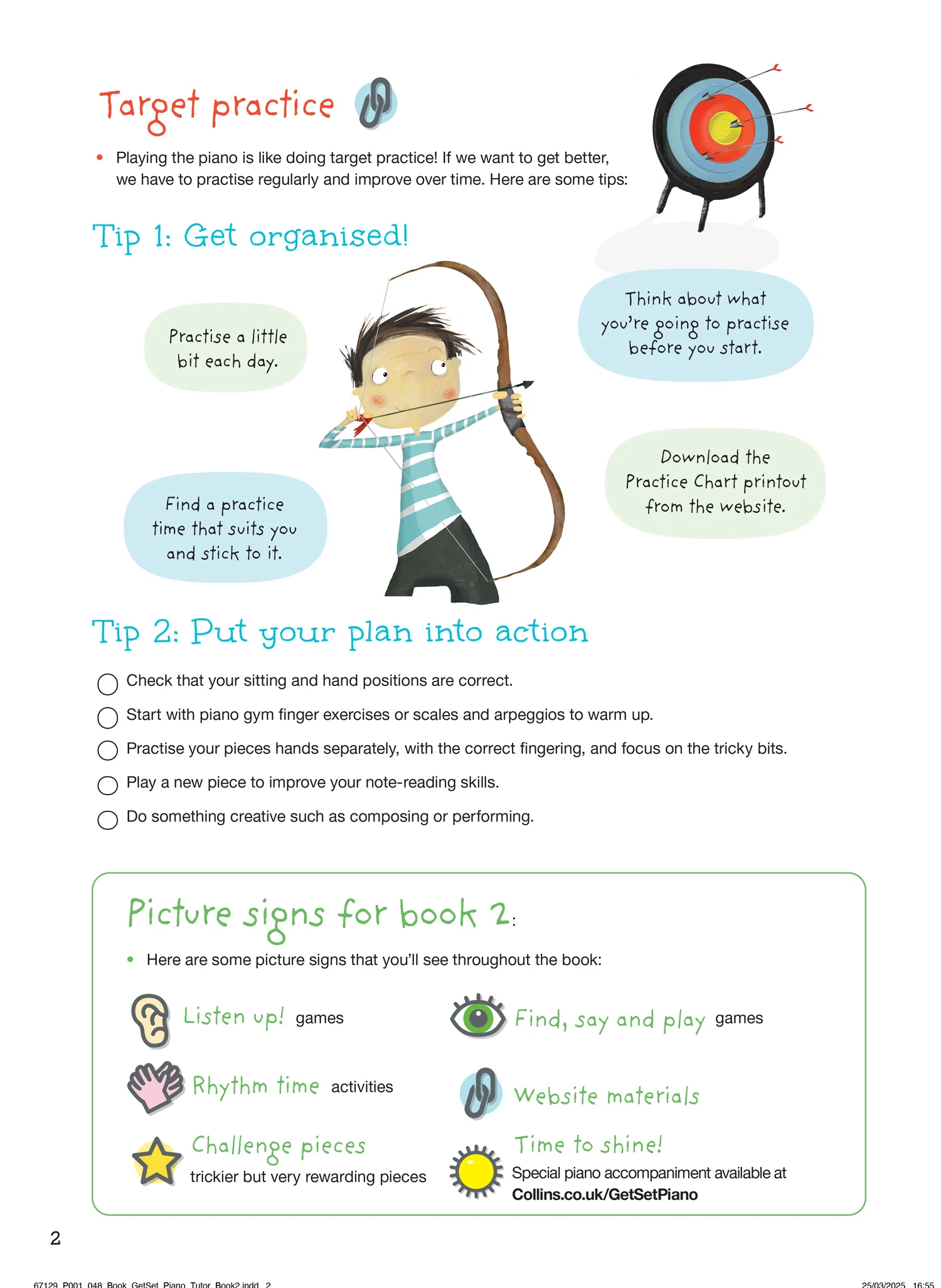 Get Set! Piano - Get Set! Piano Tutor Book 2: (Second edition)