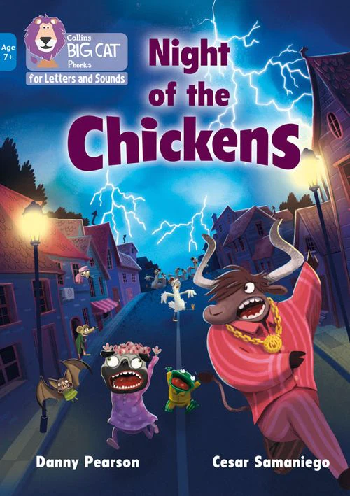 Collins Big Cat Phonics for Letters and Sounds – Age 7+ - Night of the Chickens: Band 04/Blue