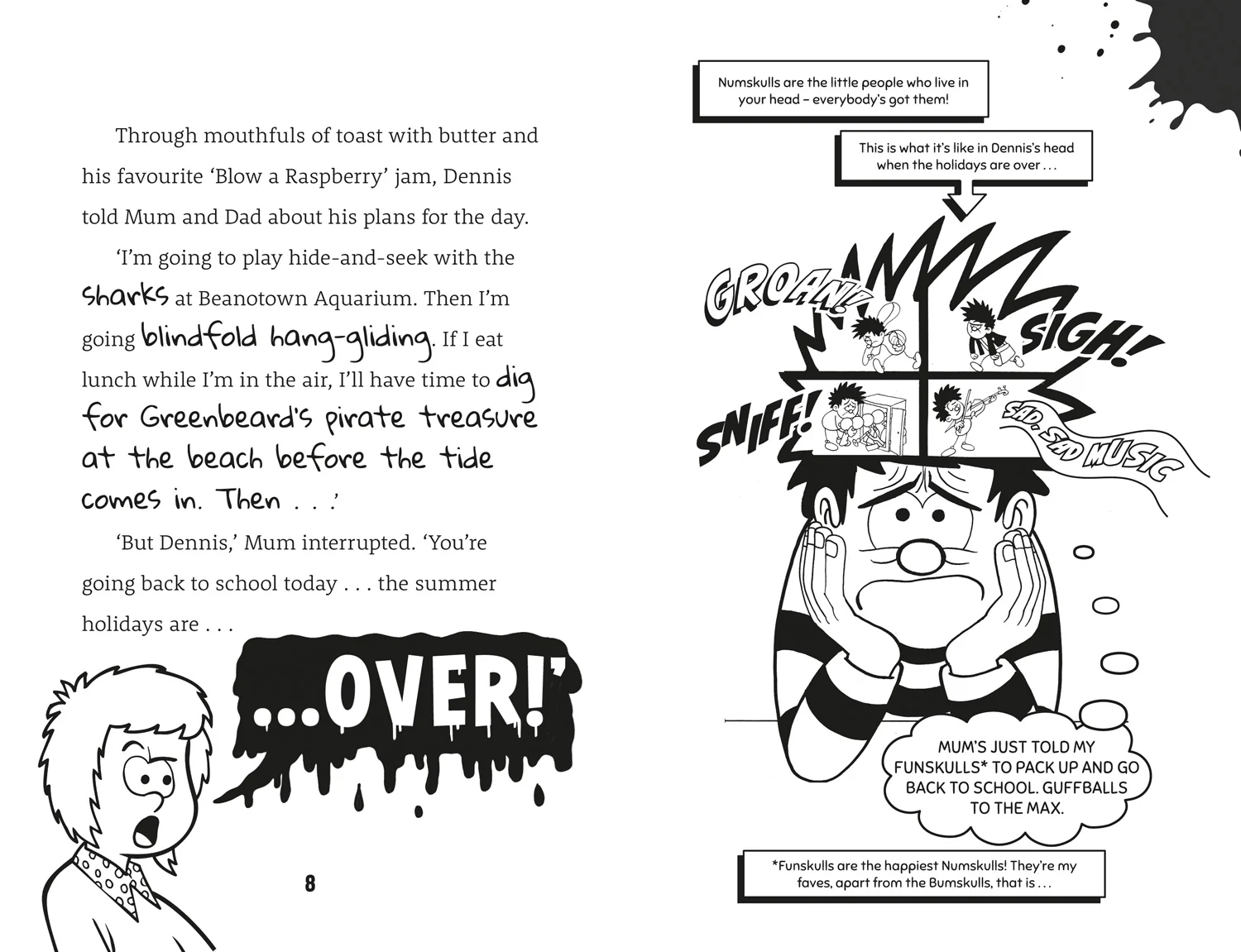 Beano Fiction - Beano Dennis & Gnasher: Battle for Bash Street School