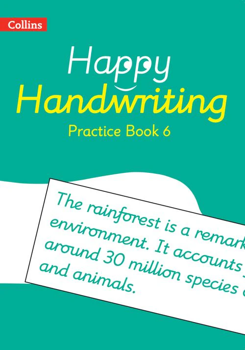 Happy Handwriting - Practice Book 6