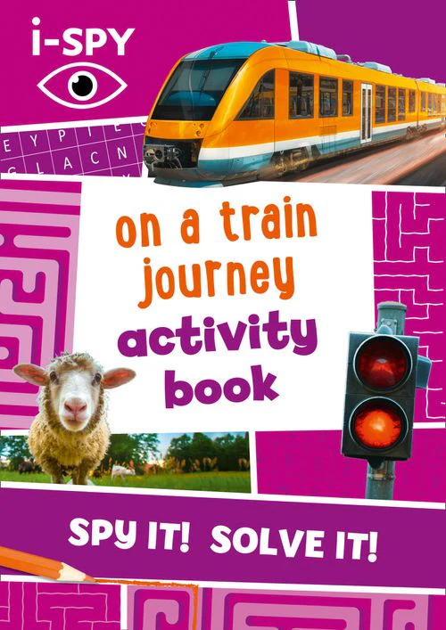 Collins Michelin i-SPY Guides - i-SPY On a Train Journey Activity Book