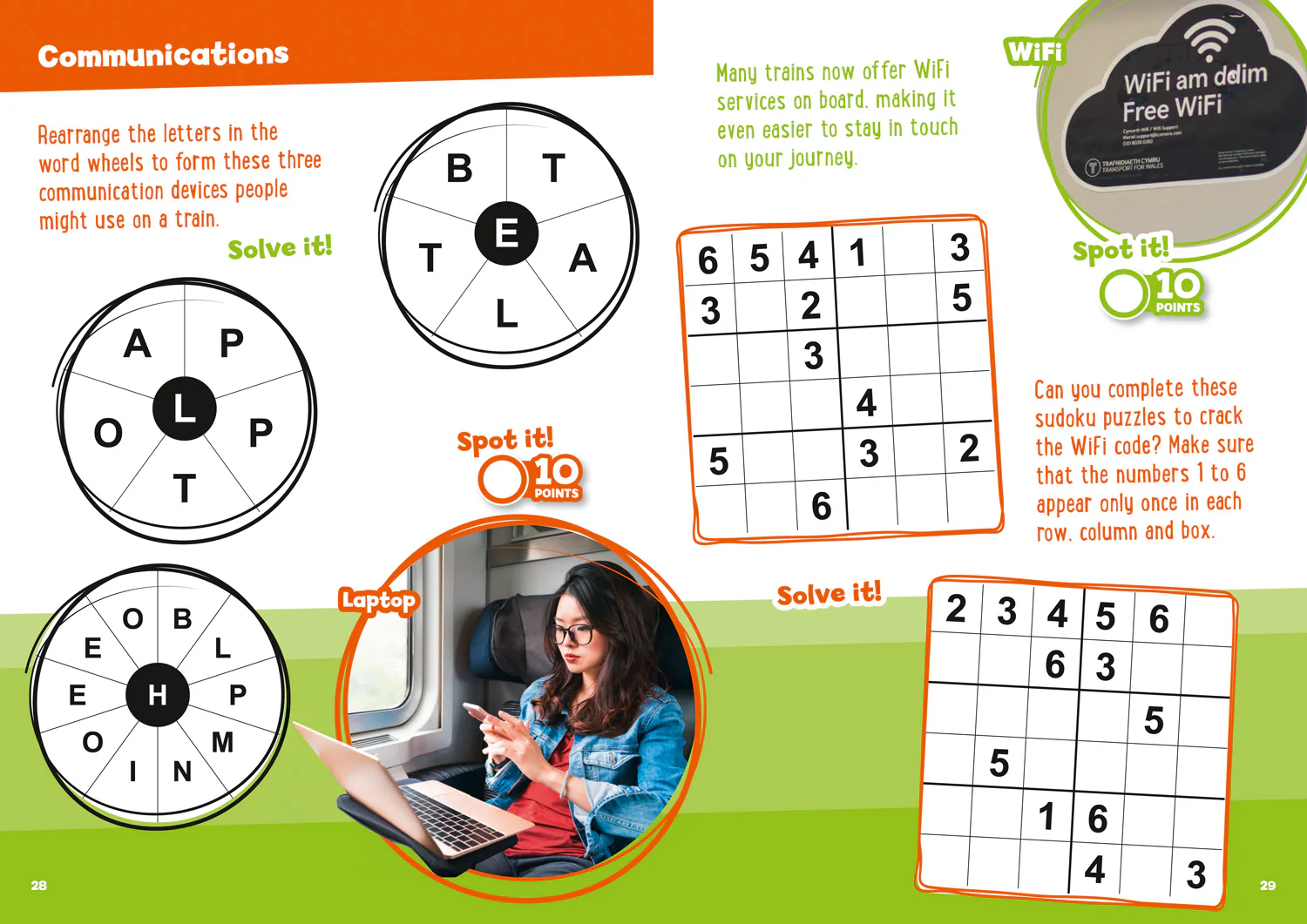 Collins Michelin i-SPY Guides - i-SPY On a Train Journey Activity Book