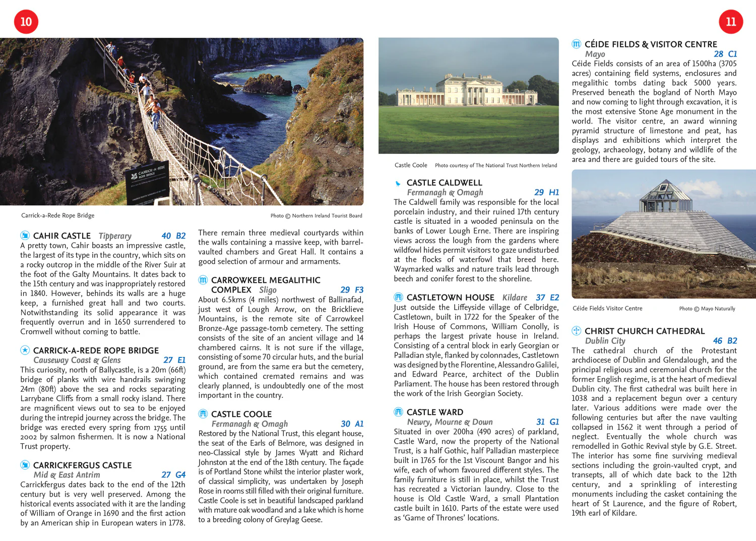 Collins Handy Road Atlas Ireland: Handy map of Ireland using clear and detailed mapping