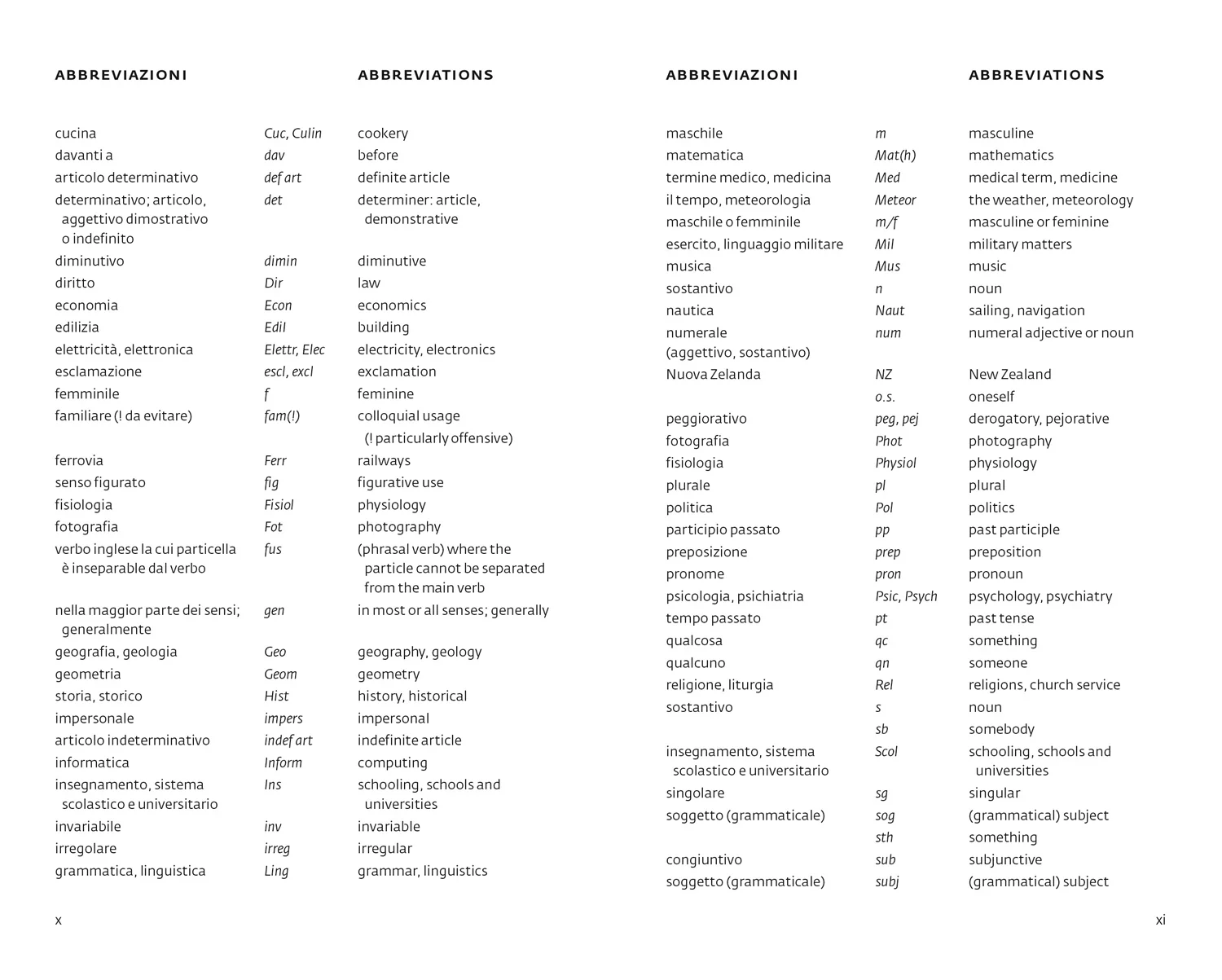 Collins Essential - Italian Essential Dictionary: All the words you need, every day