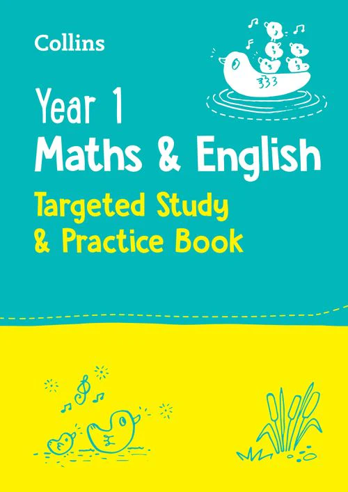 Collins KS1 Practice - Year 1 Maths and English KS1 Targeted Study & Practice Book: Ideal for use at home