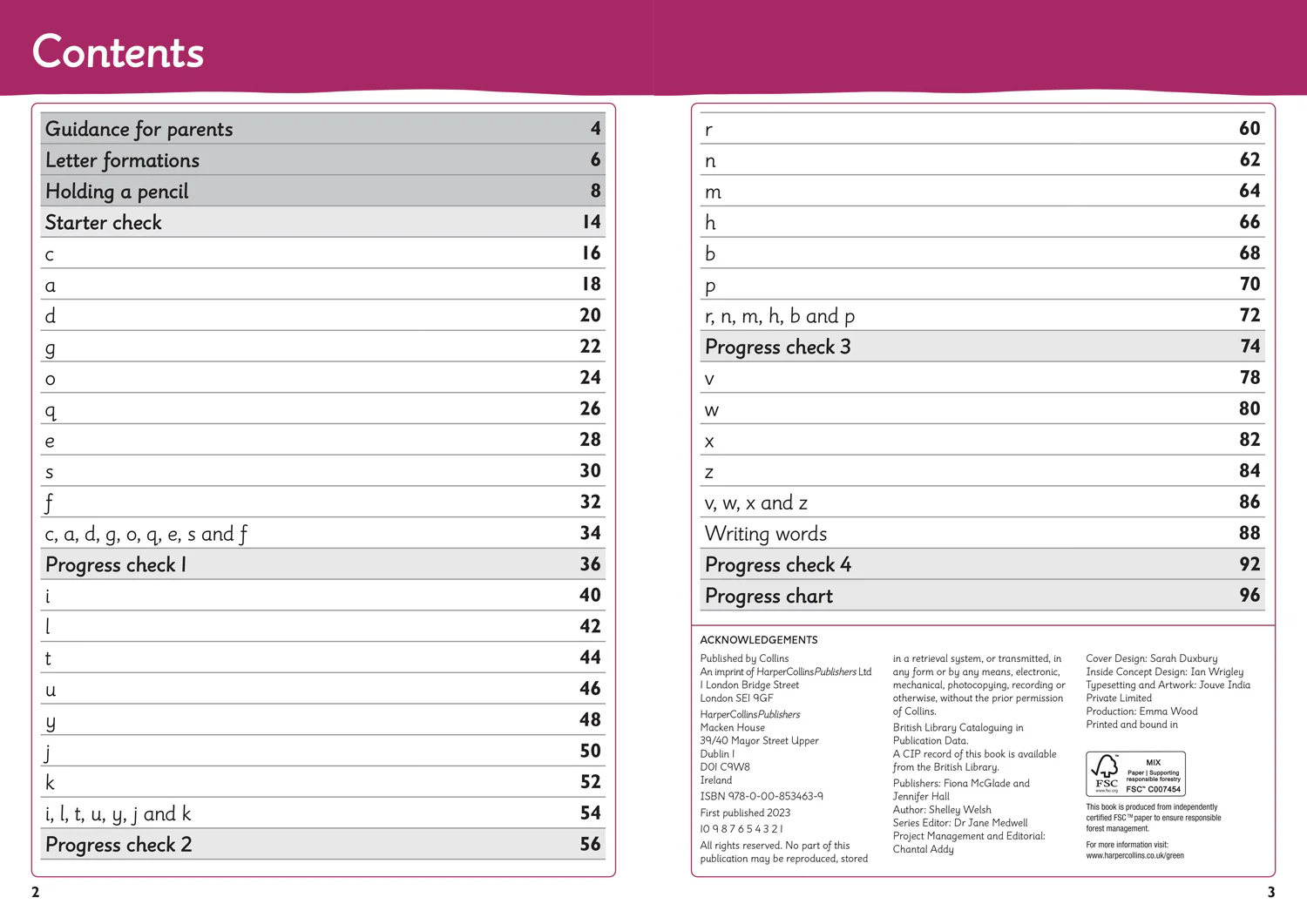 Collins Early Years Practice - Reception Handwriting Targeted Practice Workbook: Ideal for use at home