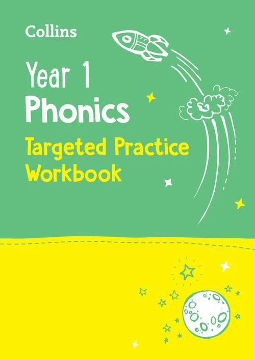 Collins KS1 Practice - Year 1 Phonics Targeted Practice Workbook: Covers Letters and Sounds Phases 5 – 6