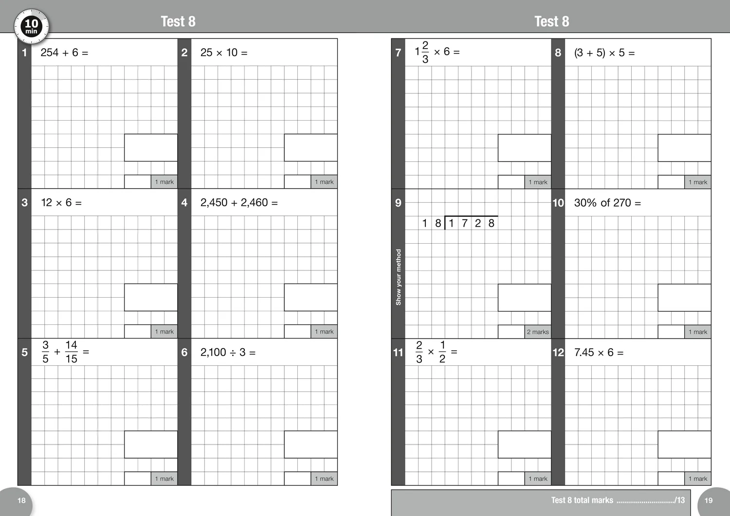 2340-collins-ks2-sats-practice-ks2-maths-arithmetic-sats-10-minute-tests-for-the-2026-tests-4.webp Collins KS2 SATs Practice - KS2 Maths Arithmetic SATs 10-Minute Tests: for the 2026 tests