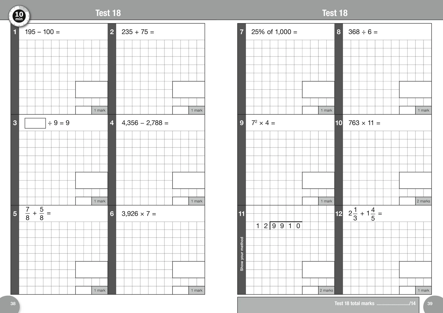 2340-collins-ks2-sats-practice-ks2-maths-arithmetic-sats-10-minute-tests-for-the-2026-tests-5.webp Collins KS2 SATs Practice - KS2 Maths Arithmetic SATs 10-Minute Tests: for the 2026 tests