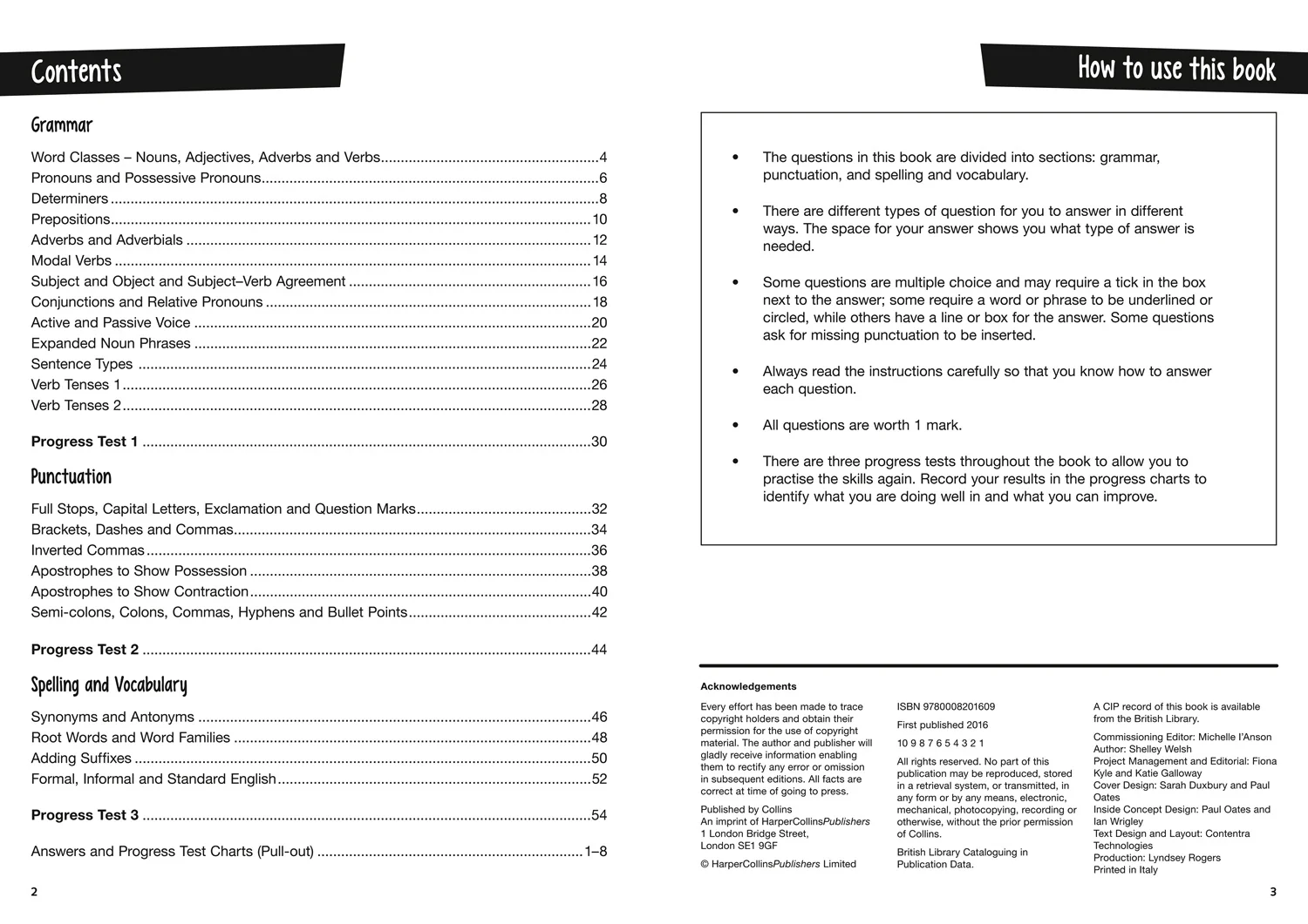 Collins KS2 SATs Practice - KS2 Grammar, Punctuation and Spelling SATs Practice Question Book: for the 2026 tests