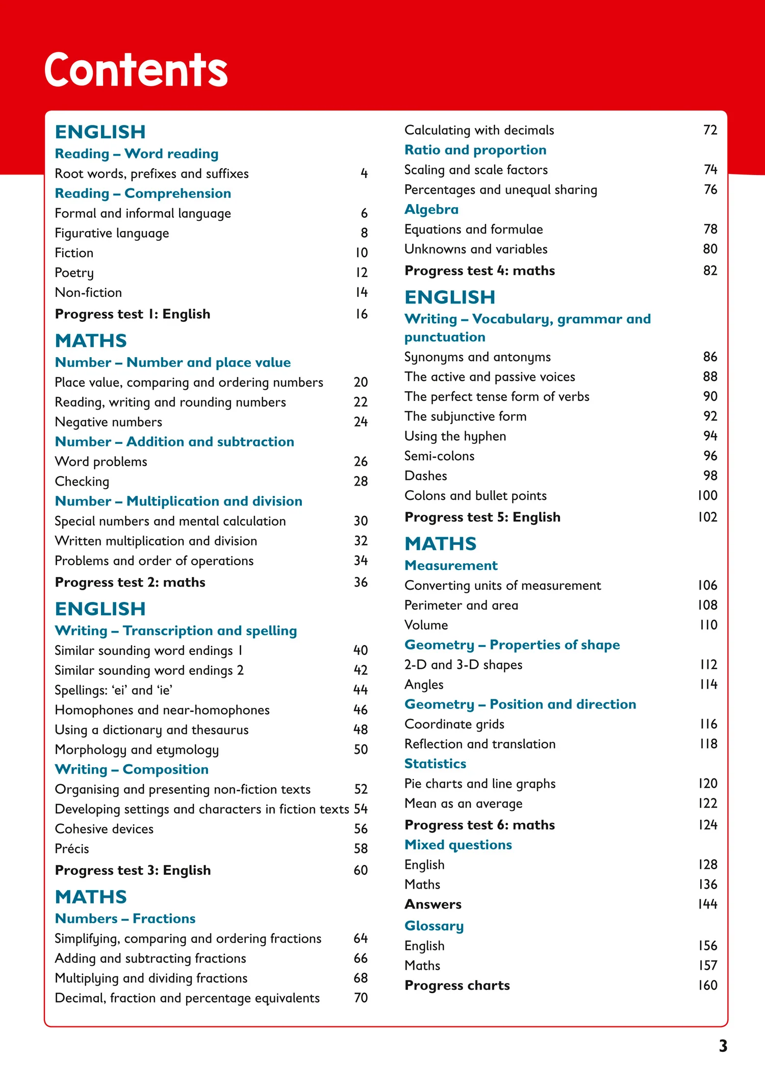 Collins KS2 SATs Practice - Year 6 Maths and English KS2 Targeted Study & Practice Book: for the 2026 tests