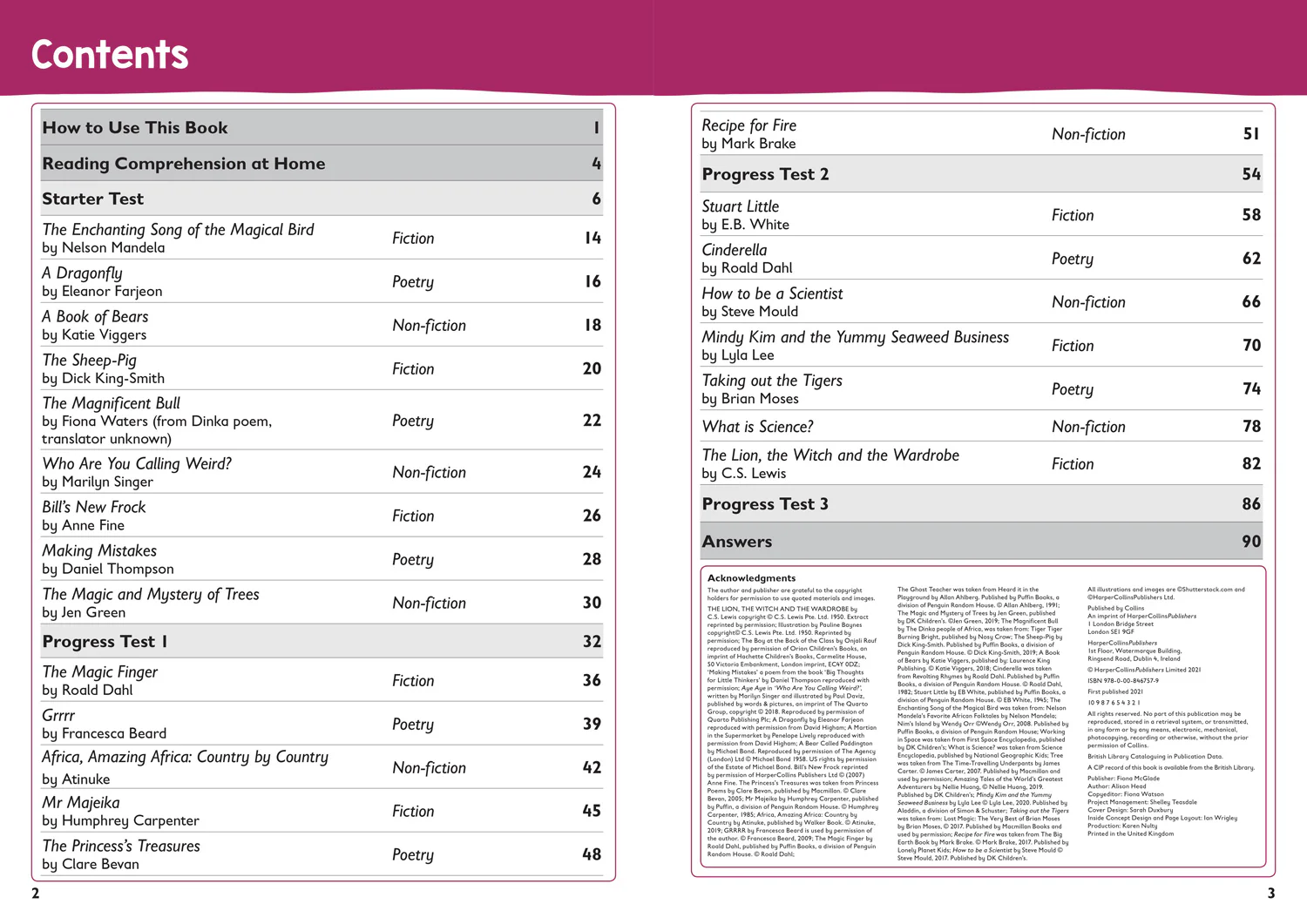 Collins KS2 Practice - Year 3 Reading Comprehension Targeted Practice Workbook: Ideal for use at home