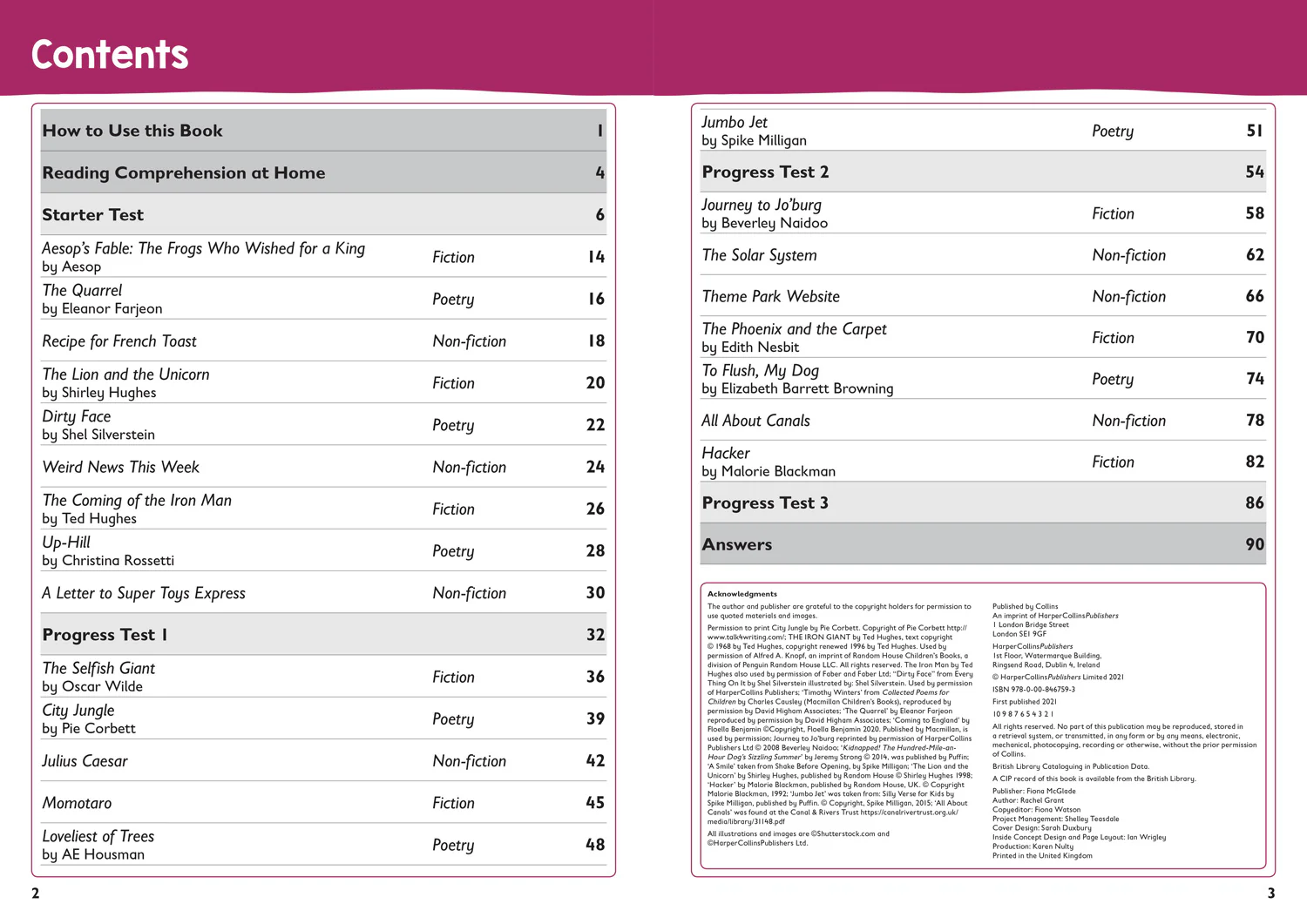 Collins KS2 Practice - Year 5 Reading Comprehension Targeted Practice Workbook: Ideal for use at home