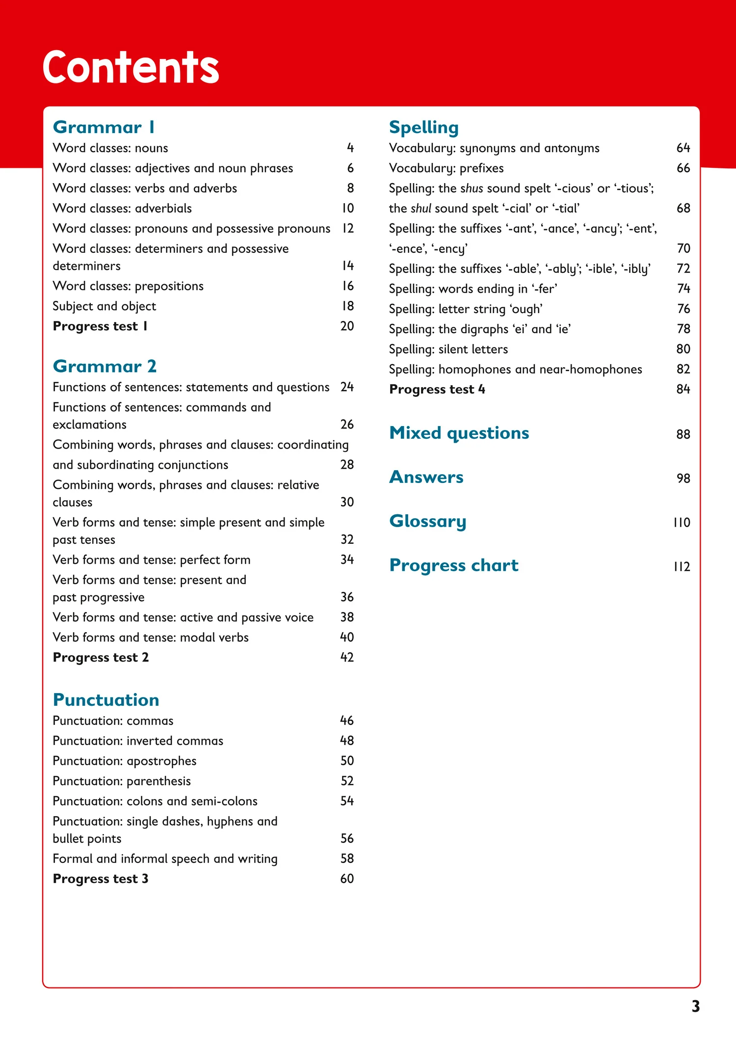 Collins KS2 SATs Practice - KS2 Grammar, Punctuation and Spelling SATs Study and Practice Book: for the 2026 tests