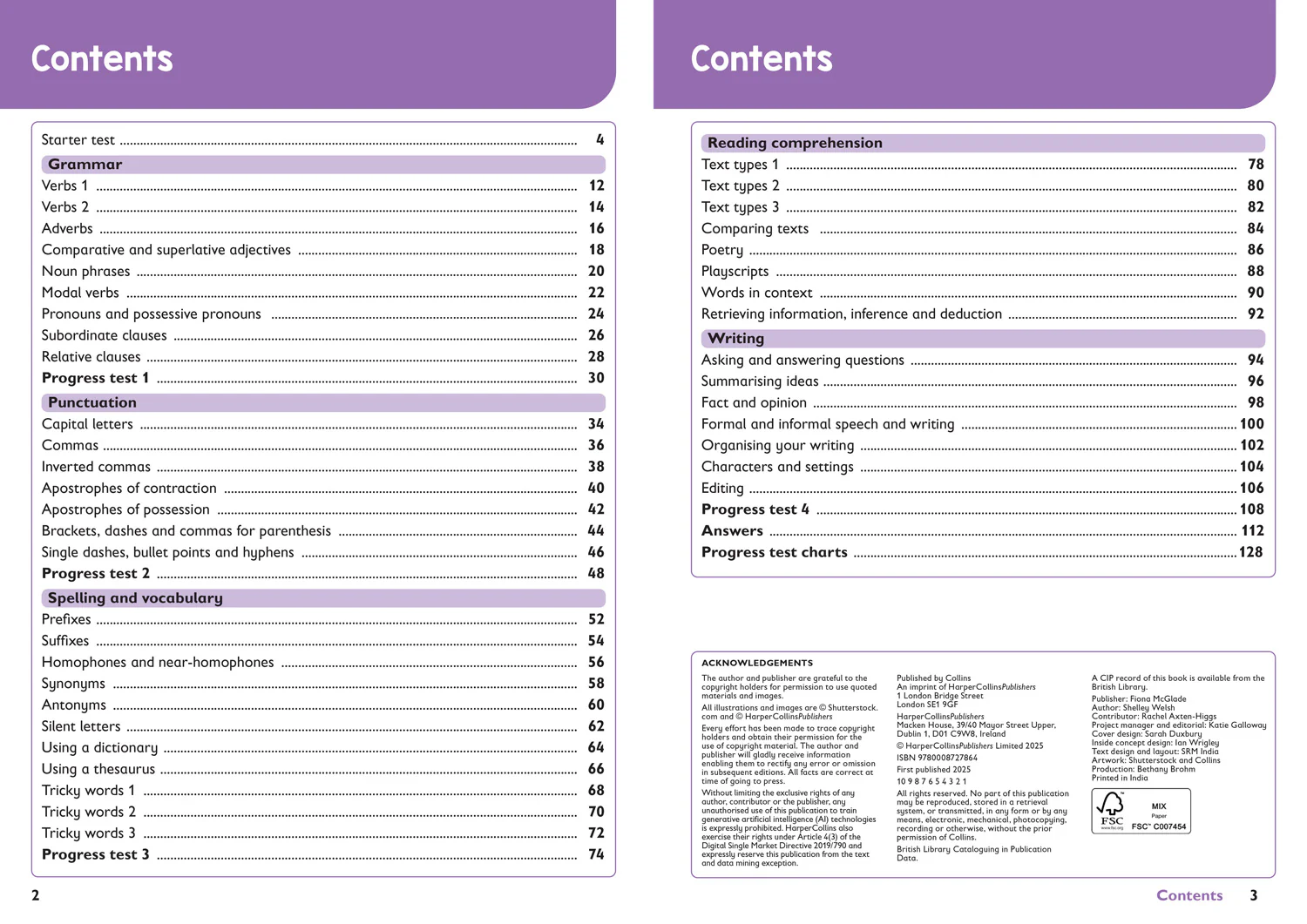 Collins KS2 Practice - Year 5 English Targeted Practice Workbook: Ideal for use at home and school (Second edition)