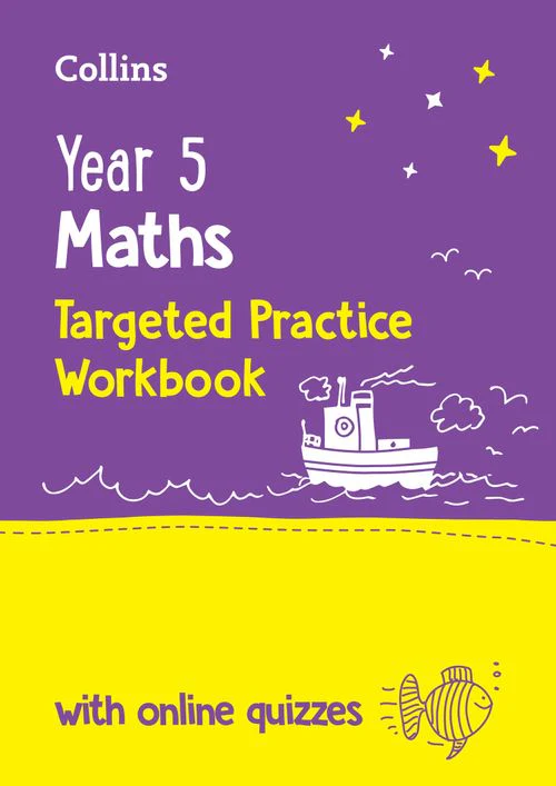 Collins KS2 Practice - Year 5 Maths Targeted Practice Workbook: Ideal for use at home and school (Second edition)