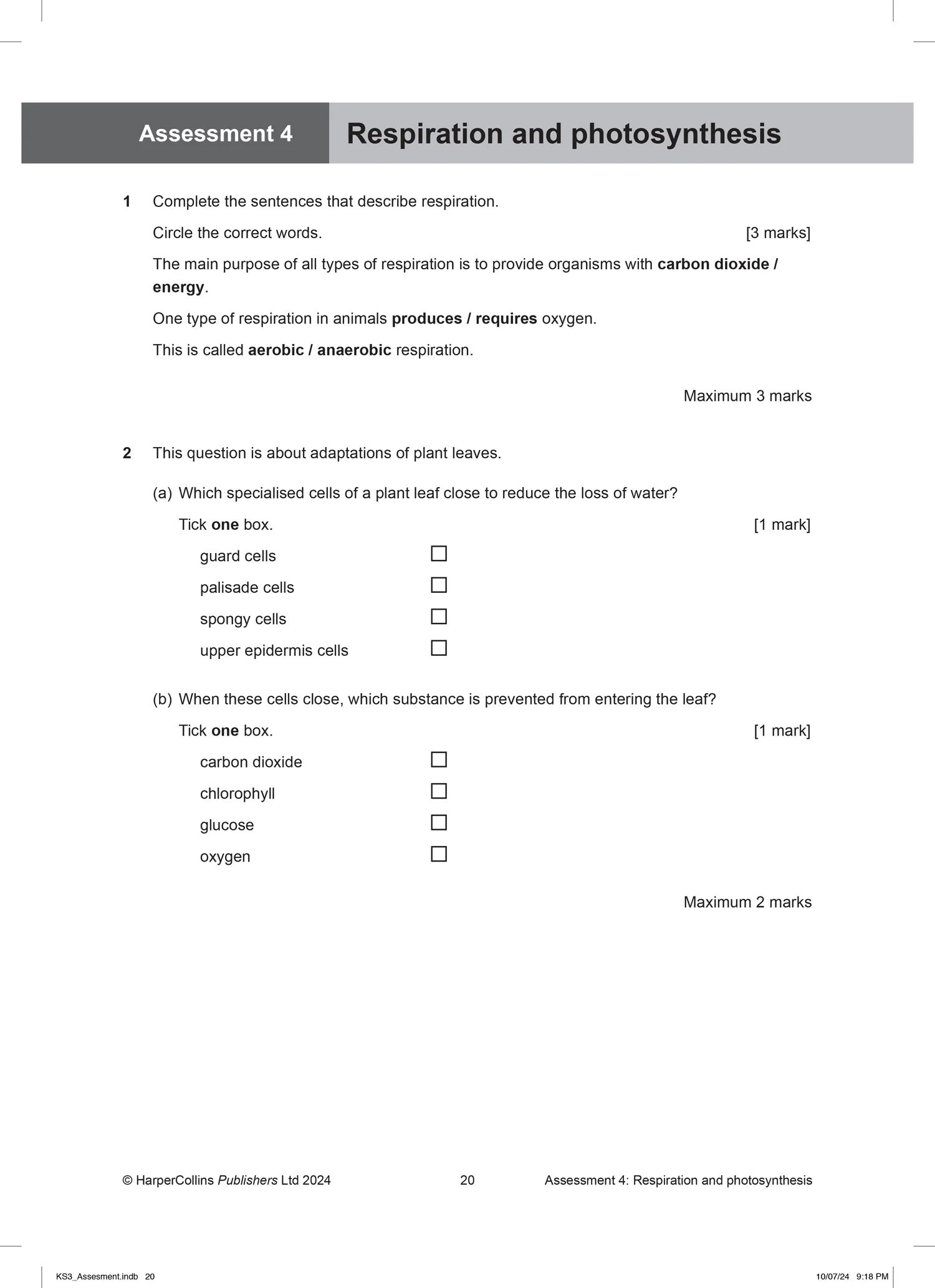KS3 Science Now - KS3 Science Now Assessment Pack
