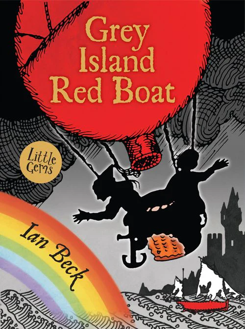 Little Gems - Grey Island, Red Boat
