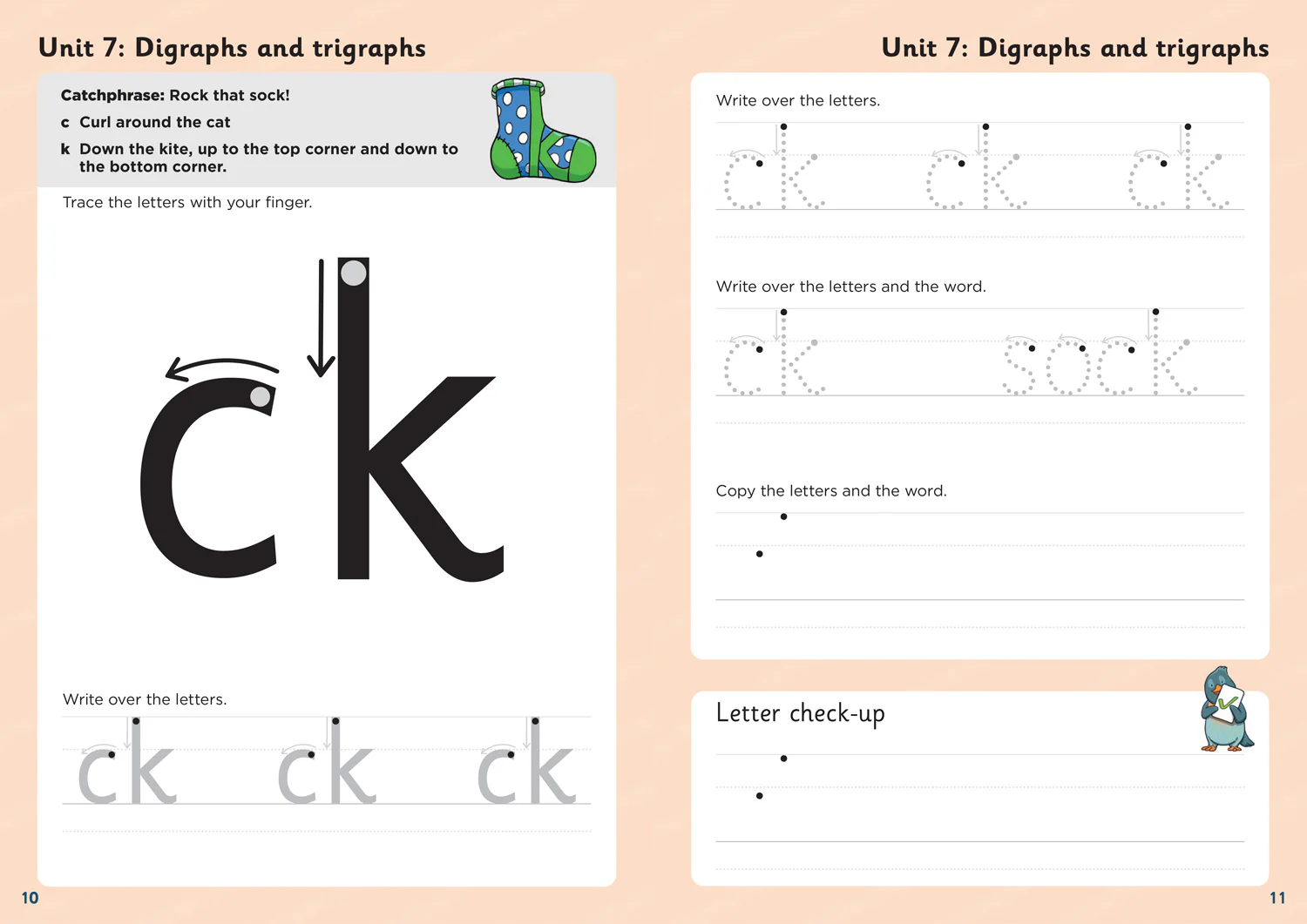 Little Wandle Handwriting - Workbook 4: Digraphs and trigraphs