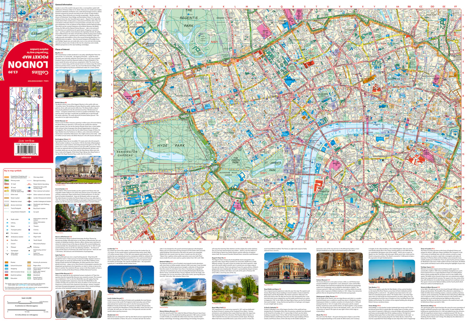 London Pocket Map: The perfect way to explore London