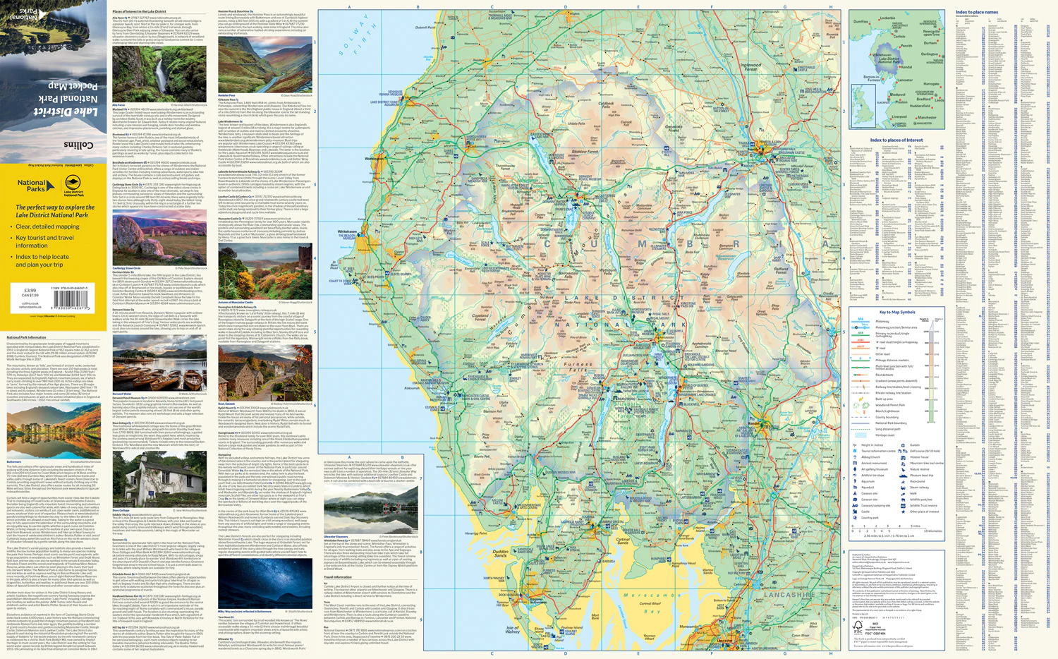 Lake District National Park Pocket Map: The perfect guide to explore this area of outstanding natural beauty
