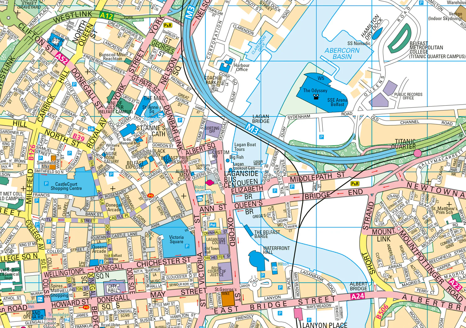 2485-belfast-pocket-map-the-perfect-way-to-explore-belfast-3.webp Belfast Pocket Map: The perfect way to explore Belfast