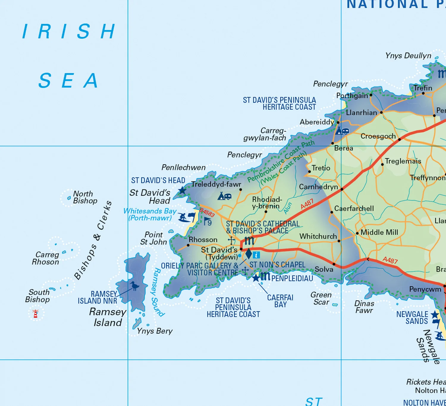 Pembrokeshire Coast National Park Pocket Map: The perfect guide to explore this area of outstanding natural beauty