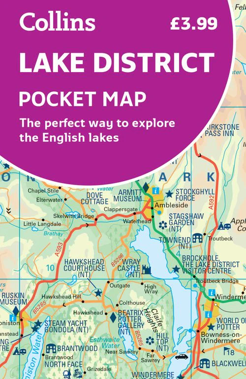 Lake District Pocket Map: The perfect way to explore the English lakes