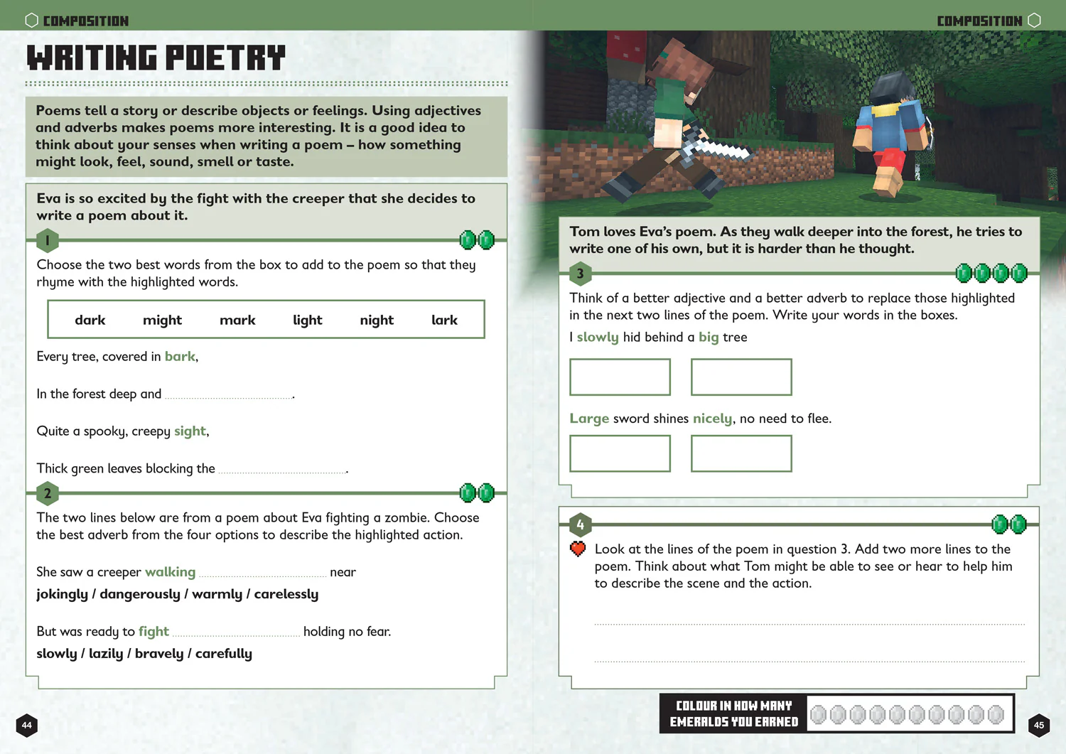 2507-minecraft-education-minecraft-english-ages-6-7-official-workbook-3.webp Minecraft Education - Minecraft English Ages 6-7: Official Workbook