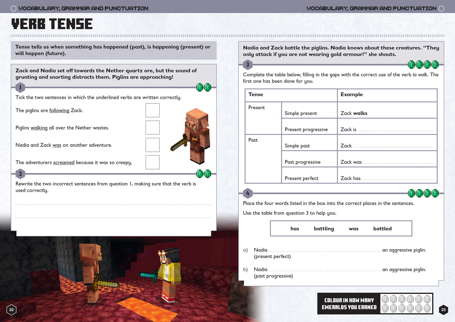 2521-minecraft-education-minecraft-english-ages-9-10-official-workbook-3.webp Minecraft Education - Minecraft English Ages 9-10: Official Workbook