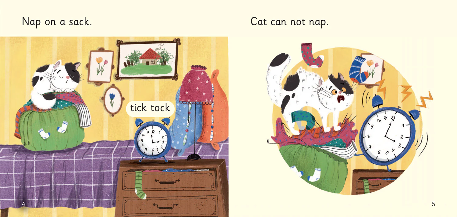 Big Cat Phonics for Little Wandle Letters and Sounds Revised - Cat Nap: Phase 2 Set 3