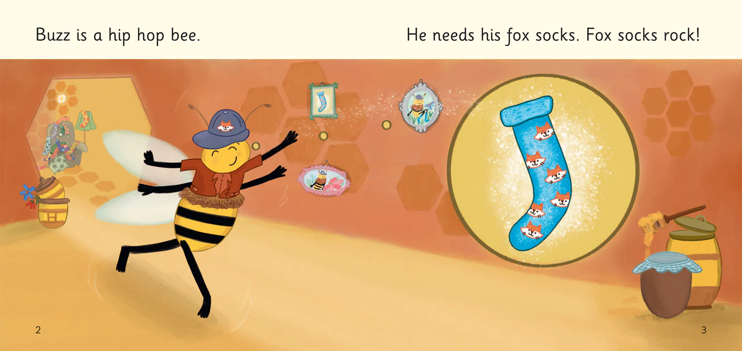 Big Cat Phonics for Little Wandle Letters and Sounds Revised - Six Socks for Six Feet: Phase 3 Set 1