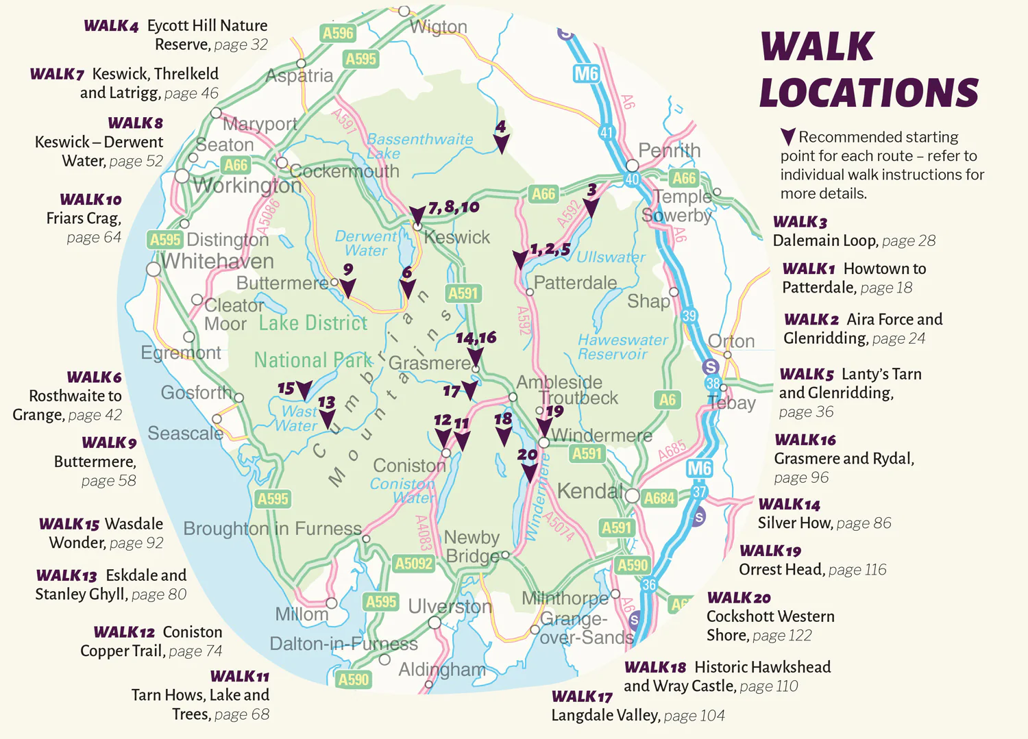 Lake District Park Rangers Favourite Walks: 20 of the best routes chosen and written by National park rangers