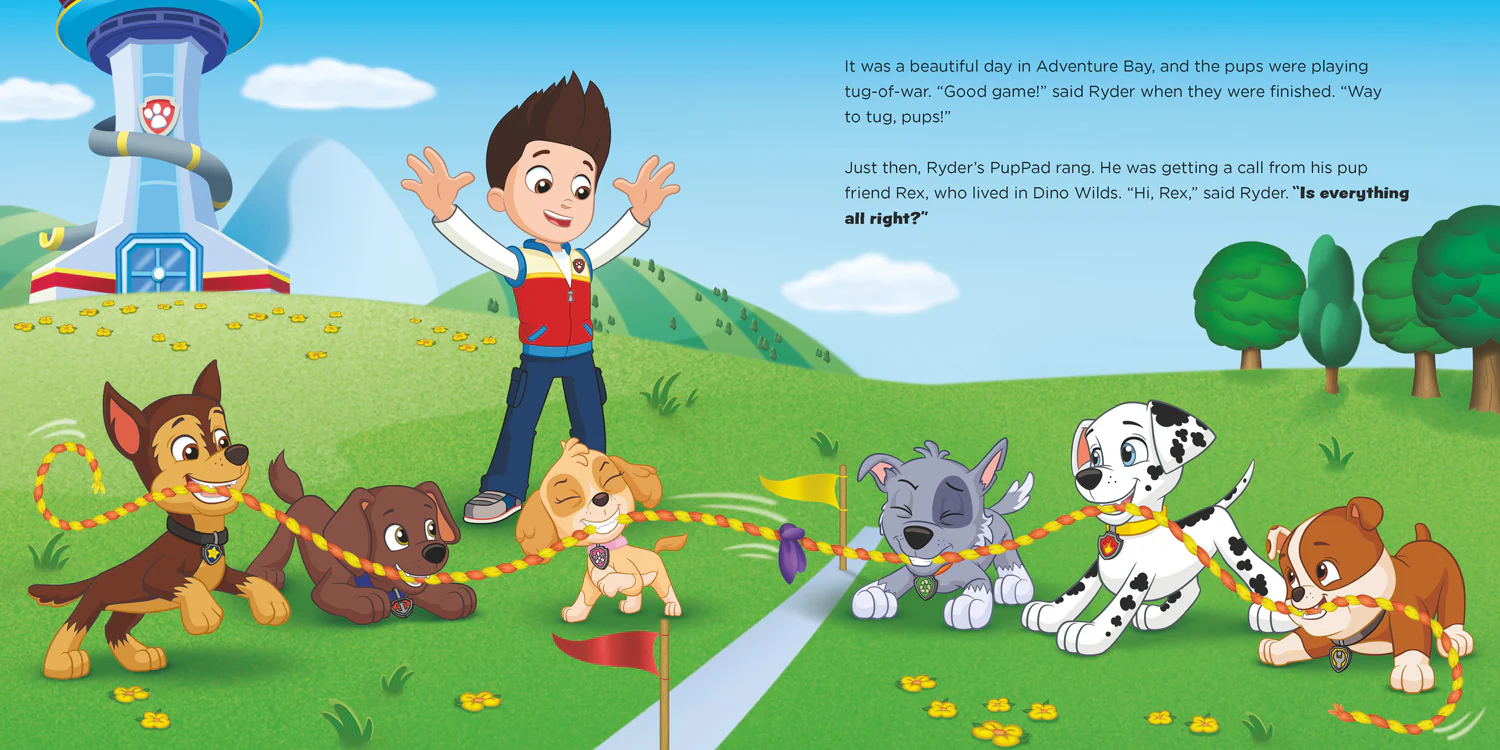 Paw Patrol Picture Book – Dinosaur Rescue