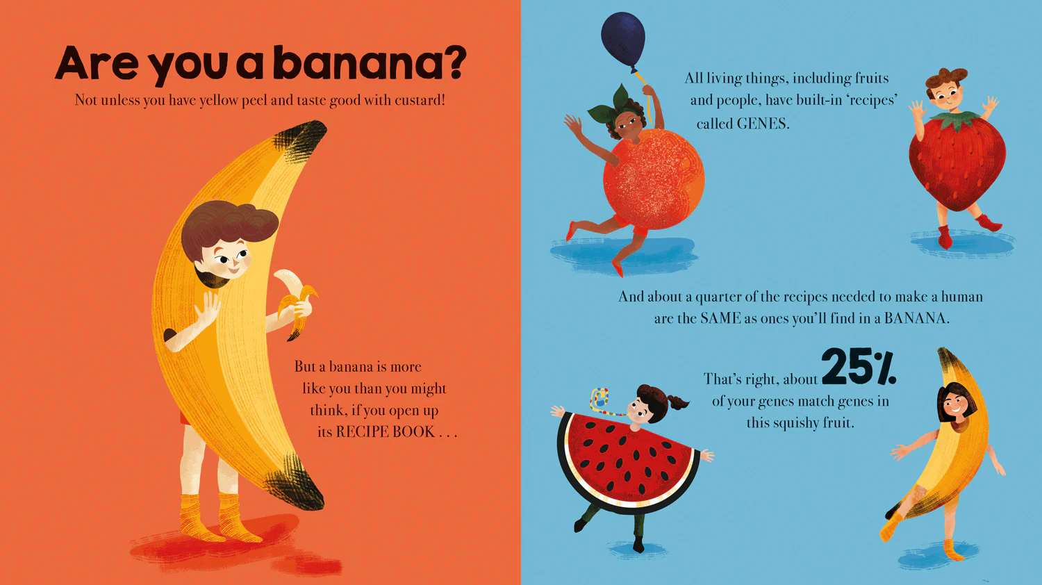 You Are 25% Banana