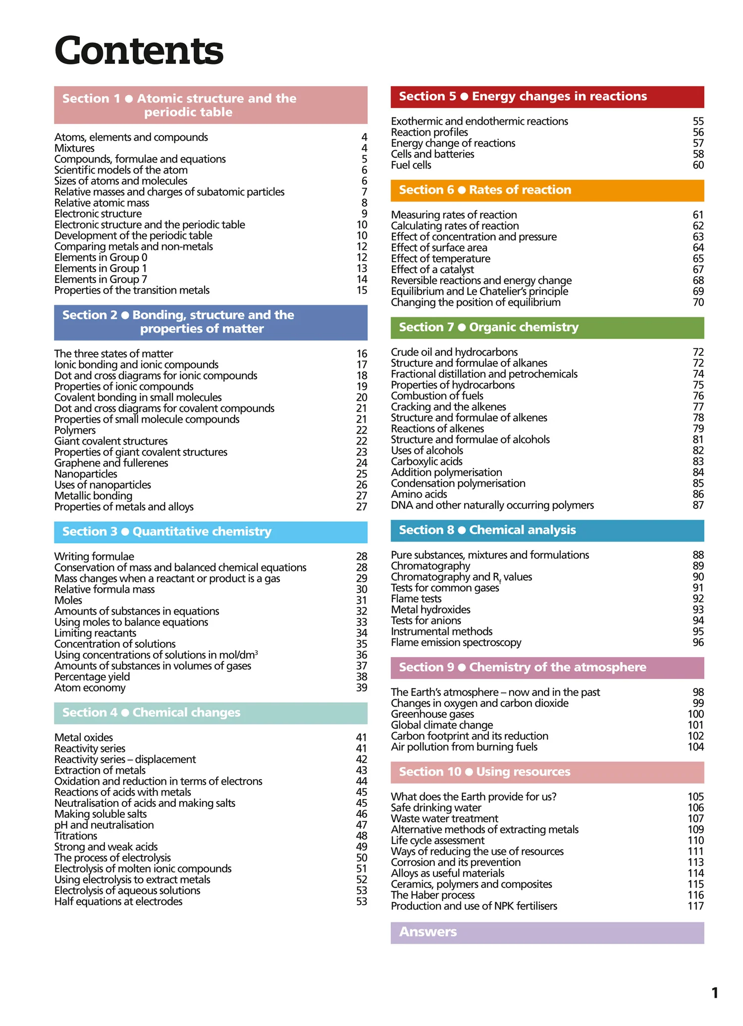 GCSE Science (9–1) - AQA GCSE (9–1) Chemistry Achieve Grade 8–9 Workbook