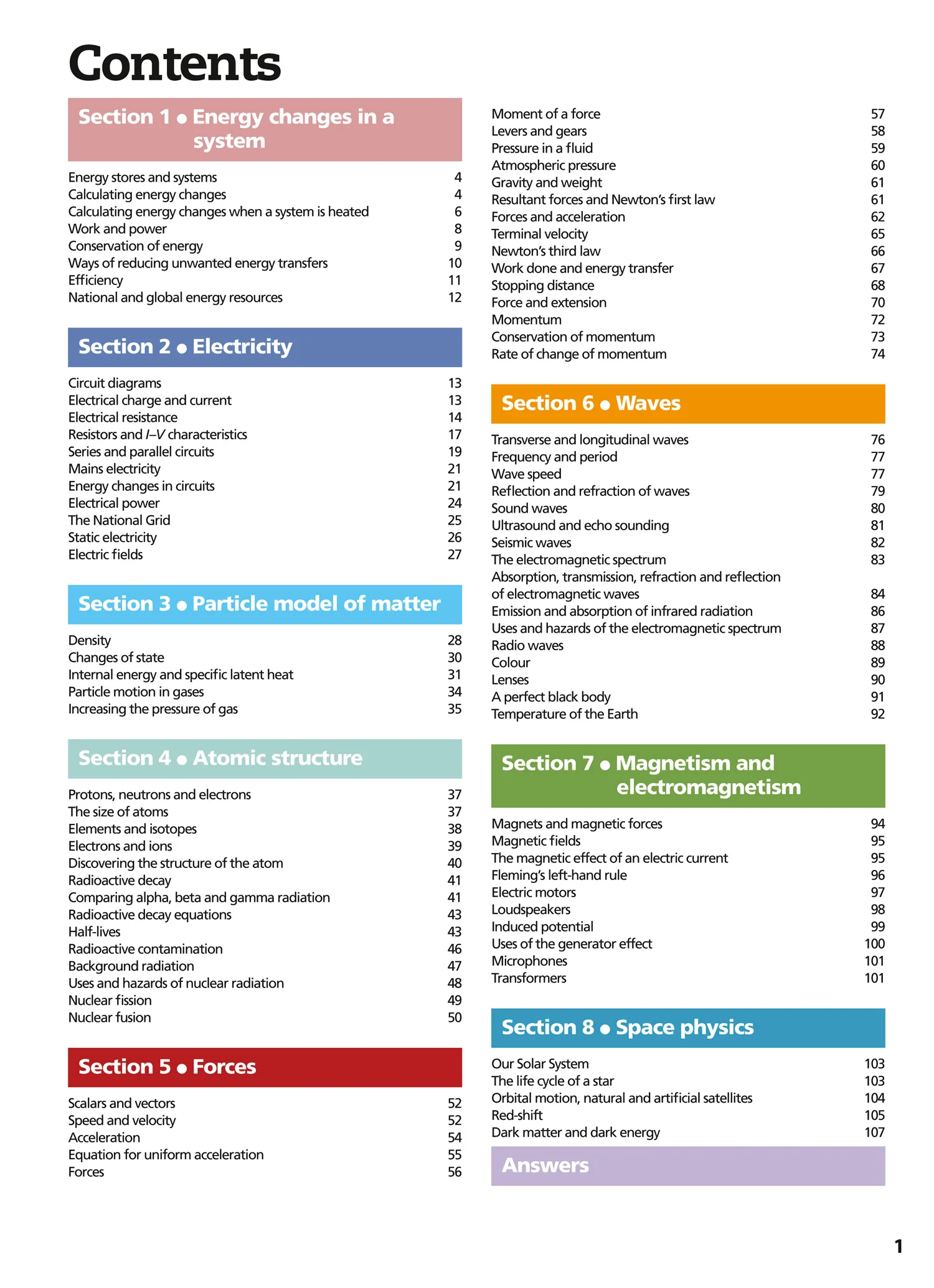 GCSE Science (9–1) - AQA GCSE (9–1) Physics Achieve Grade 8–9 Workbook