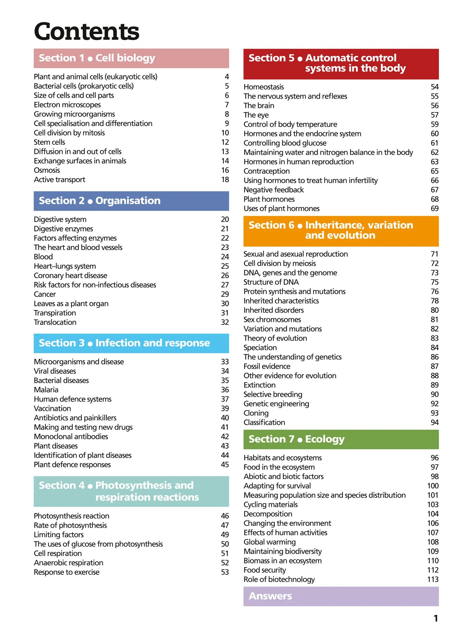 GCSE Science (9–1) - AQA GCSE (9–1) Biology Achieve Grade 8–9 Workbook