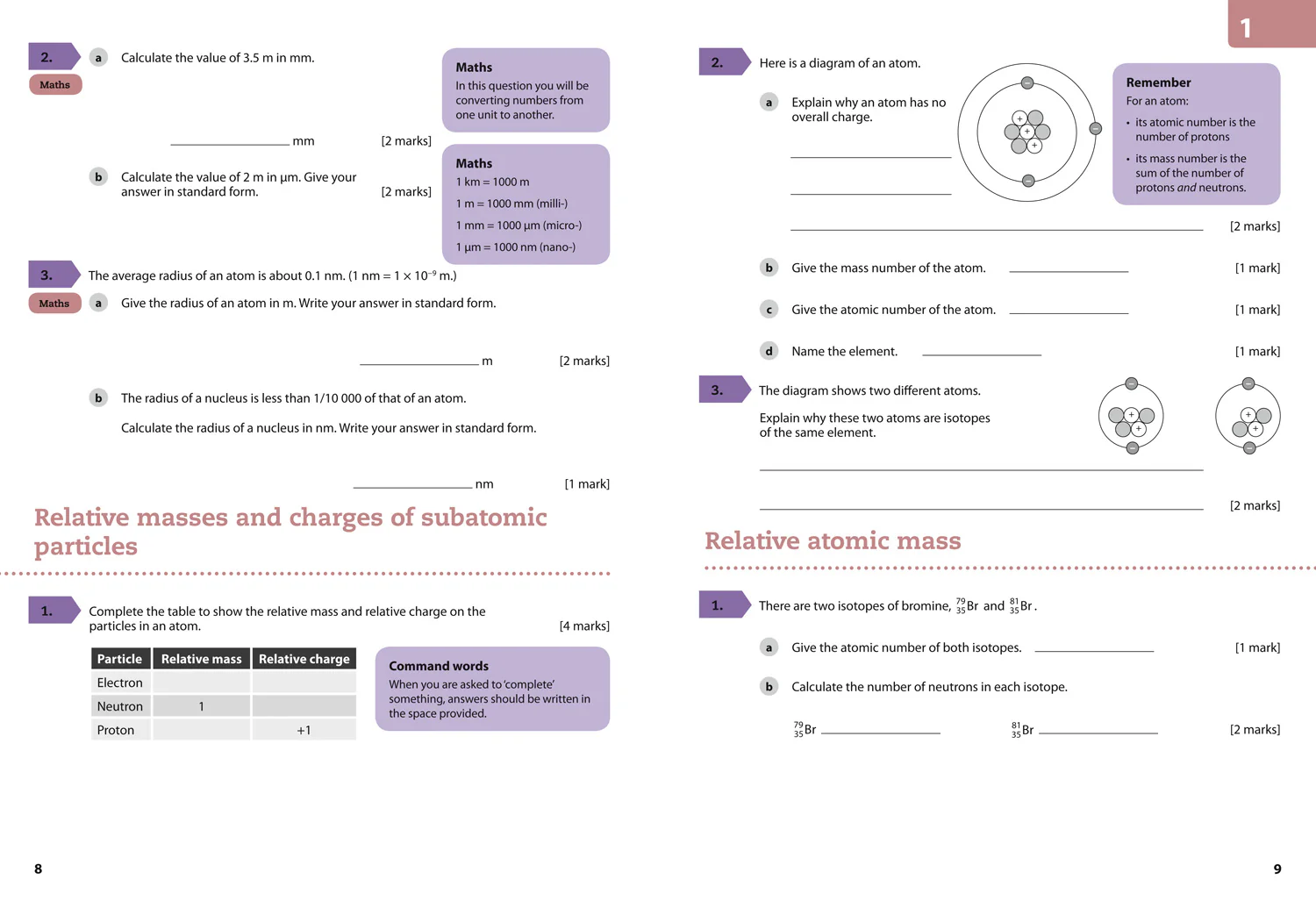 290-gcse-science-9-1-aqa-gcse-9-1-chemistry-grade-6-7-booster-workbook-3.webp GCSE Science 9-1 - AQA GCSE (9-1) Chemistry Grade 6-7 Booster Workbook