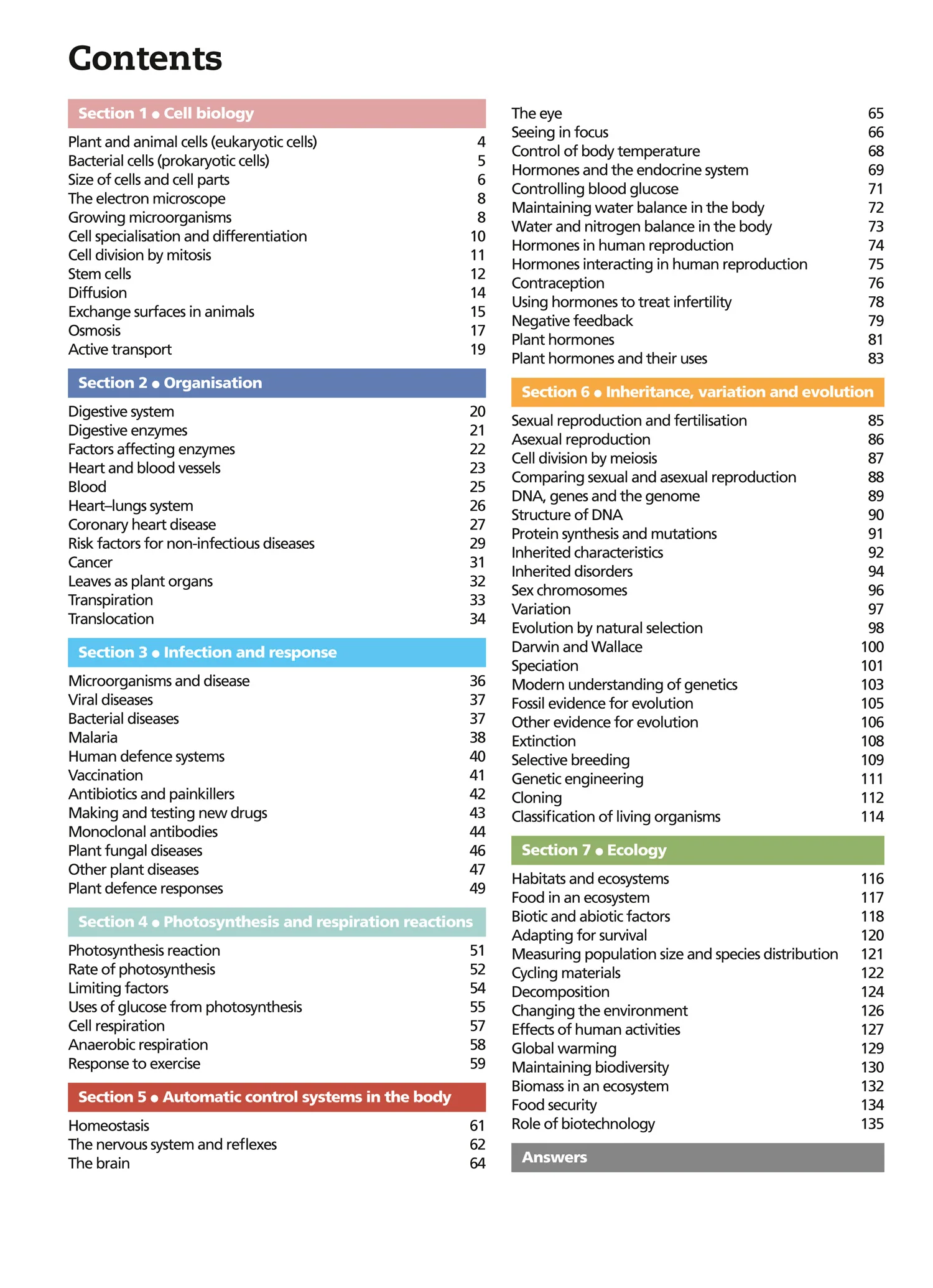 GCSE Science 9-1 - AQA GCSE Biology 9-1 Grade 5 Booster Workbook