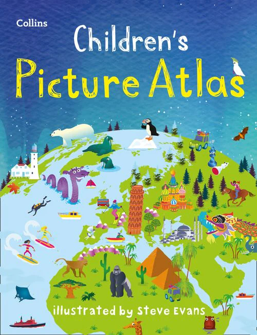 Collins Children’s Picture Atlas: Ideal way for kids to learn more about the world (Third edition)