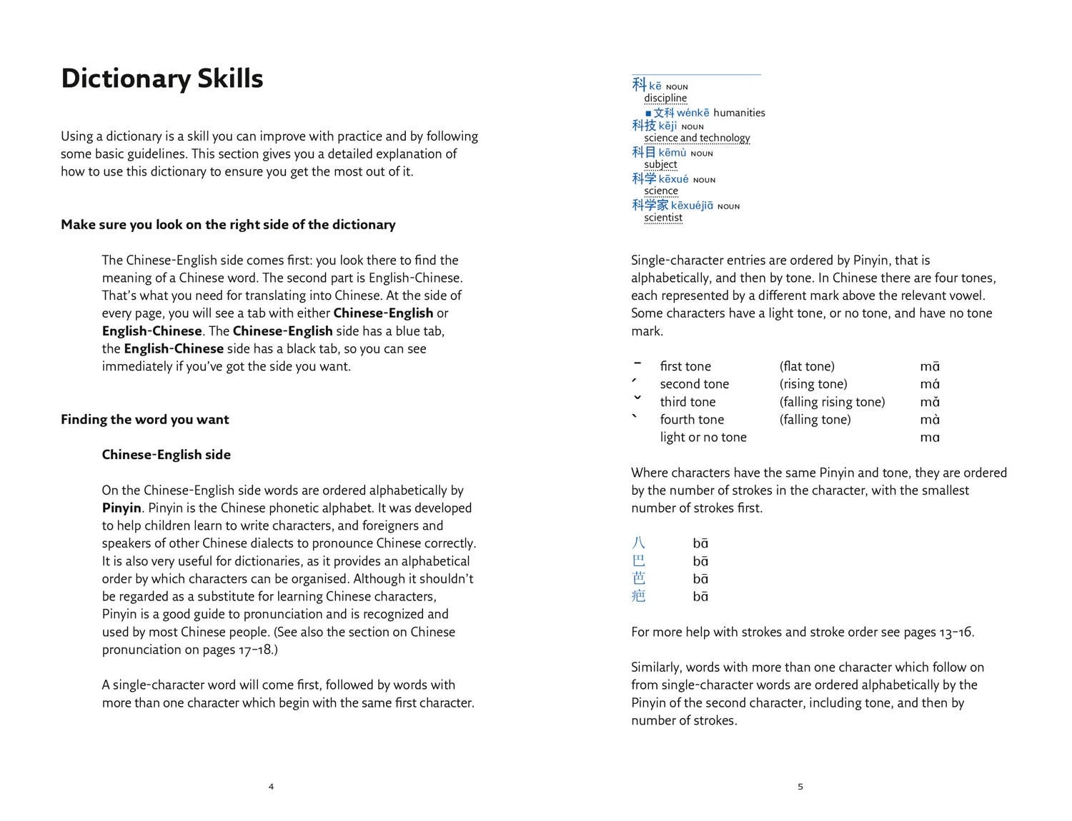 Collins Easy Learning - Easy Learning Mandarin Chinese Dictionary: Trusted support for learning (Third edition)