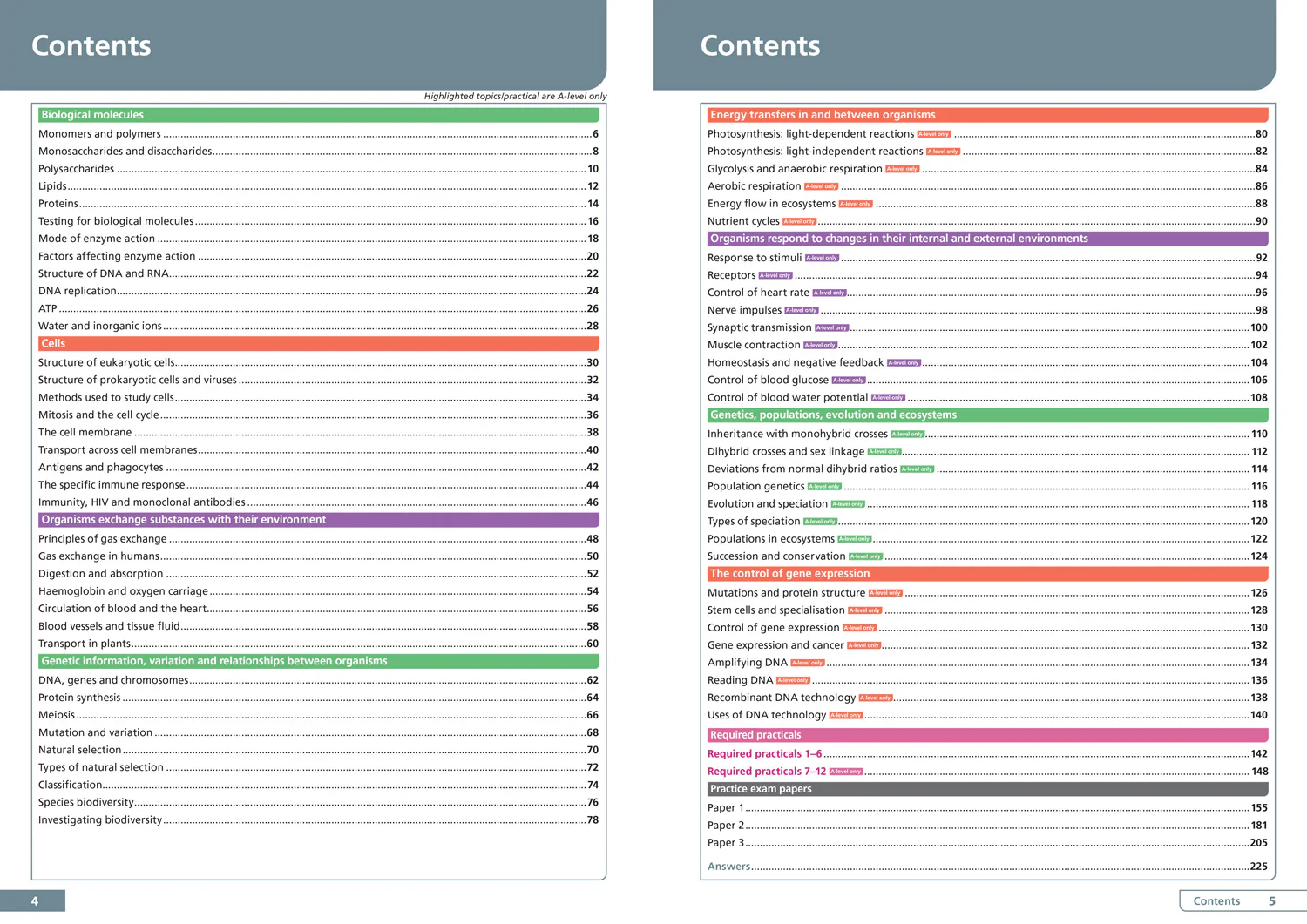 Collins A level Revision - AQA A-level Biology Organise and Retrieve Your Knowledge: Ideal for the 2026 and 2027 exams